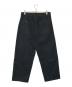 AURALEE (オーラリー) LOOSE TWILL WIDE PANTS ブラック サイズ:SIZE 4：10000円