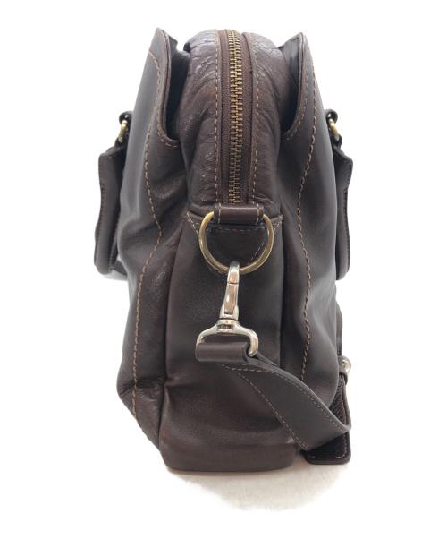 土屋鞄（ツチヤカバン）土屋鞄 (ツチヤカバン) レザー2WAYショルダーバッグ ブラウンの古着・服飾アイテム