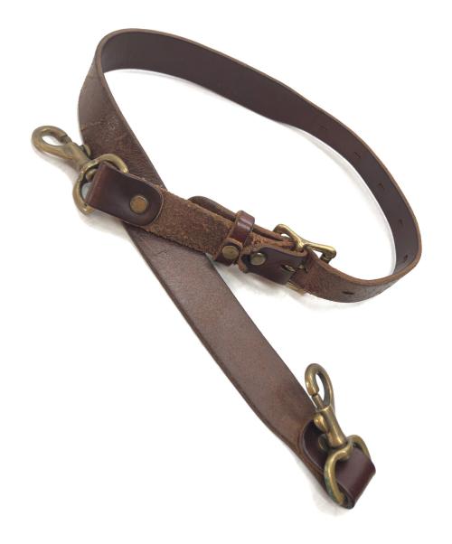 SLOW（スロウ）SLOW (スロウ) レザー2WAYトートバッグ ブラウンの古着・服飾アイテム