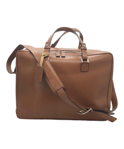 Salvatore Ferragamo（サルヴァトーレ フェラガモ）Salvatore Ferragamo (サルヴァトーレ フェラガモ) トラベルバッグ ブラウンの古着・服飾アイテム