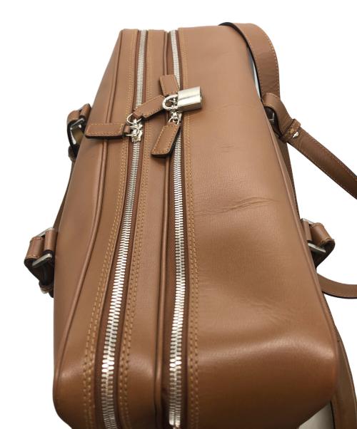 Salvatore Ferragamo（サルヴァトーレ フェラガモ）Salvatore Ferragamo (サルヴァトーレ フェラガモ) トラベルバッグ ブラウンの古着・服飾アイテム