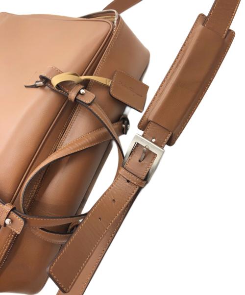Salvatore Ferragamo（サルヴァトーレ フェラガモ）Salvatore Ferragamo (サルヴァトーレ フェラガモ) トラベルバッグ ブラウンの古着・服飾アイテム