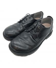 BIRKENSTOCK（ビルケンシュトック）の古着「ギルフォードプレーントゥレザーシューズ」｜ブラック