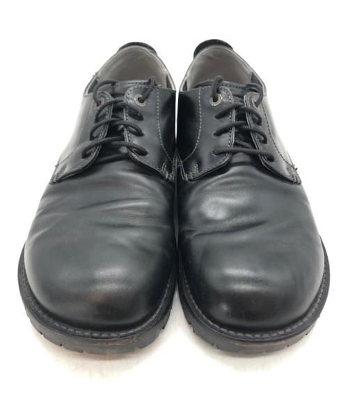 BIRKENSTOCK（ビルケンシュトック）BIRKENSTOCK (ビルケンシュトック) ギルフォードプレーントゥレザーシューズ ブラック サイズ:SIZE 26.5cmの古着・服飾アイテム