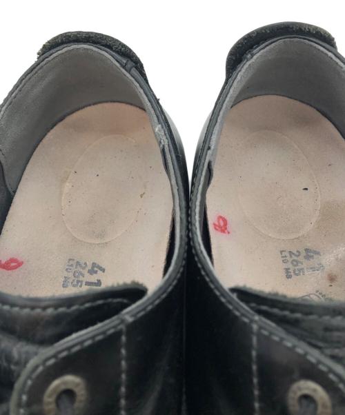 BIRKENSTOCK（ビルケンシュトック）BIRKENSTOCK (ビルケンシュトック) ギルフォードプレーントゥレザーシューズ ブラック サイズ:SIZE 26.5cmの古着・服飾アイテム