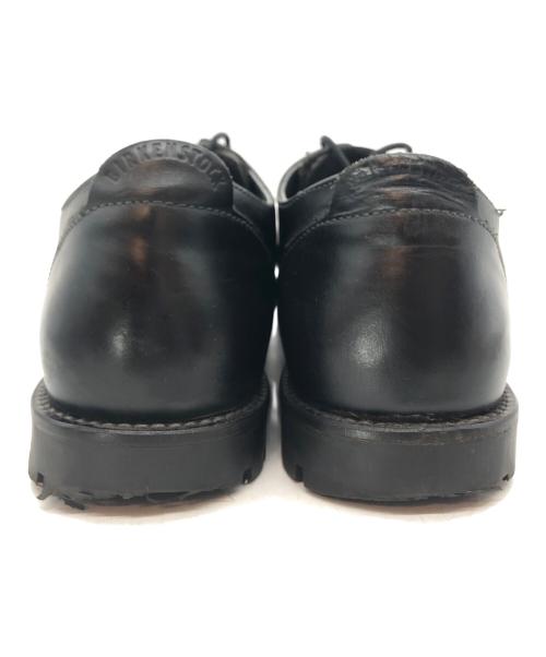 BIRKENSTOCK（ビルケンシュトック）BIRKENSTOCK (ビルケンシュトック) ギルフォードプレーントゥレザーシューズ ブラック サイズ:SIZE 26.5cmの古着・服飾アイテム