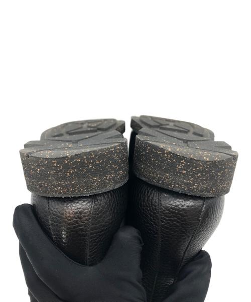 SCOTCH GRAIN（スコッチグレイン）SCOTCH GRAIN (スコッチグレイン) レザーチャッカーブーツ ブラック サイズ:SIZE 25 1/2の古着・服飾アイテム