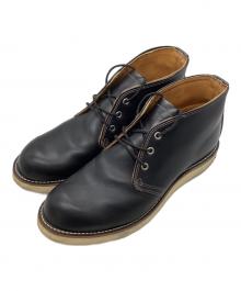 RED WING（レッドウィング）の古着「IRISH SETTER CHUKKA」｜ブラック