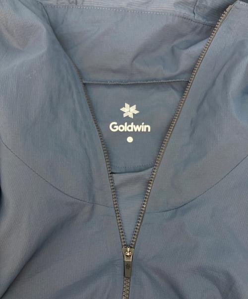 GOLDWIN（ゴールドウイン）GOLDWIN (ゴールドウイン) ウーブンストレッチ フーディー ブルー サイズ:SIZE Lの古着・服飾アイテム