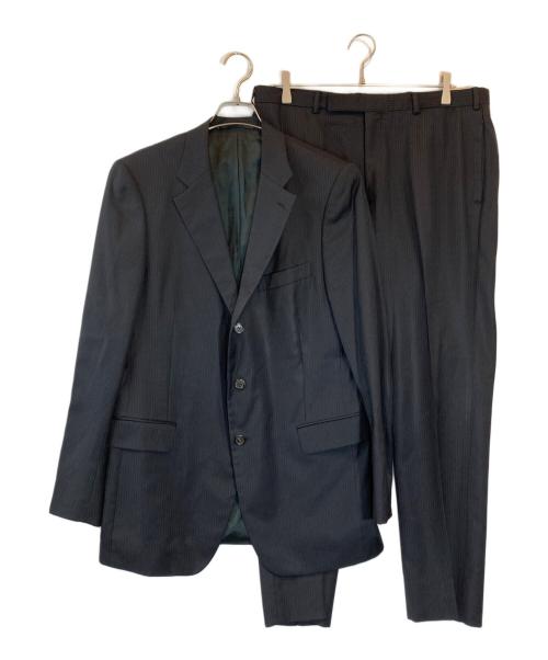 PRADA（プラダ）PRADA (プラダ) ストライプセットアップ ネイビー サイズ:52Rの古着・服飾アイテム