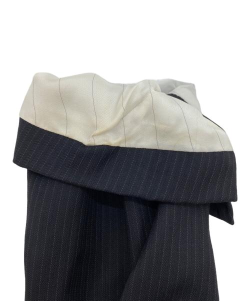 PRADA（プラダ）PRADA (プラダ) ストライプセットアップ ネイビー サイズ:52Rの古着・服飾アイテム