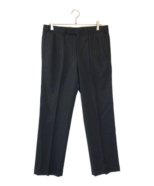 BURBERRY BLACK LABEL（バーバリーブラックレーベル）BURBERRY BLACK LABEL (バーバリーブラックレーベル) 3Bストライプセットアップスーツ ネイビー サイズ:SIZE 42Lの古着・服飾アイテム