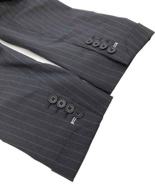 BURBERRY BLACK LABEL（バーバリーブラックレーベル）BURBERRY BLACK LABEL (バーバリーブラックレーベル) 3Bストライプセットアップスーツ ネイビー サイズ:SIZE 42Lの古着・服飾アイテム