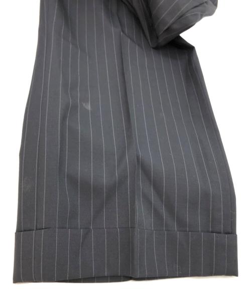 BURBERRY BLACK LABEL（バーバリーブラックレーベル）BURBERRY BLACK LABEL (バーバリーブラックレーベル) 3Bストライプセットアップスーツ ネイビー サイズ:SIZE 42Lの古着・服飾アイテム