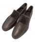 Santoni（サントーニ）の古着「スウェード切替ローファー」｜ブラウン