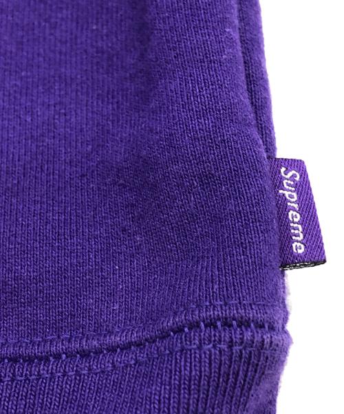 SUPREME（シュプリーム）Supreme (シュプリーム) SmallBox ZipUp HoodedSweatshirt パープル サイズ:Mediumの古着・服飾アイテム