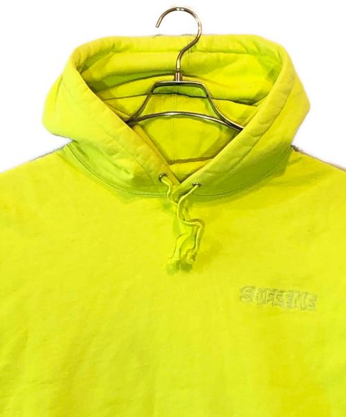 SUPREME（シュプリーム）Supreme (シュプリーム) smurf (スマーフ) Smurfs Hooded Sweatshirt 黄緑 サイズ:Largeの古着・服飾アイテム