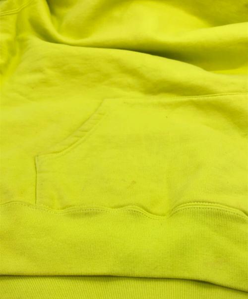 SUPREME（シュプリーム）Supreme (シュプリーム) smurf (スマーフ) Smurfs Hooded Sweatshirt 黄緑 サイズ:Largeの古着・服飾アイテム