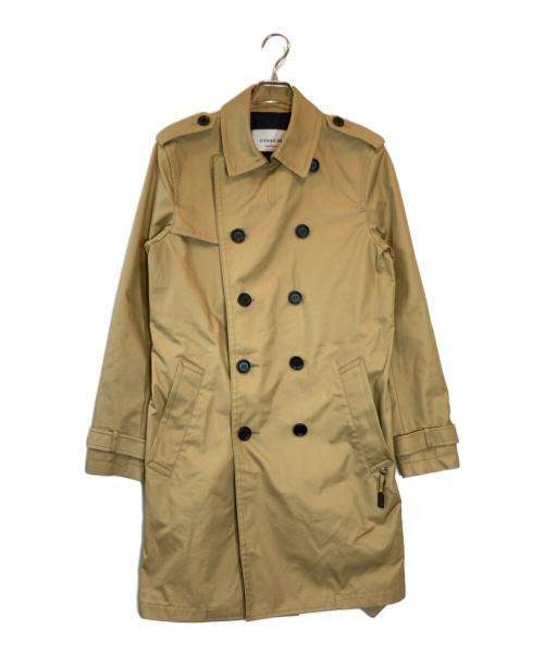COACH（コーチ）COACH (コーチ) トレンチコート ベージュ サイズ:Sの古着・服飾アイテム