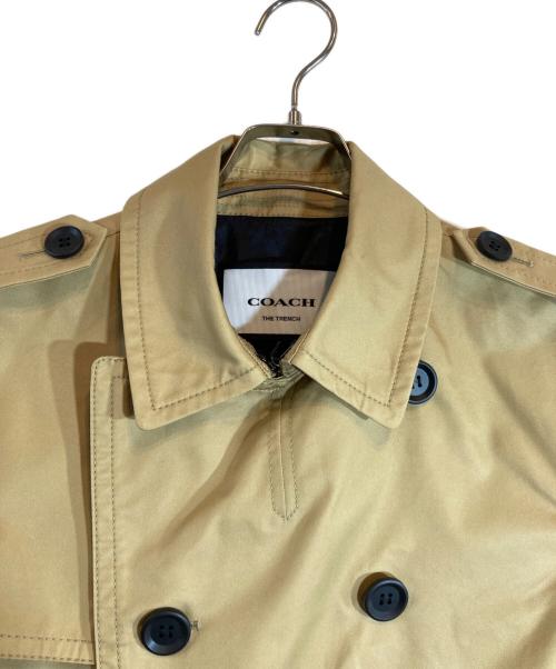 COACH（コーチ）COACH (コーチ) トレンチコート ベージュ サイズ:Sの古着・服飾アイテム