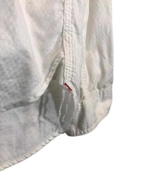 COMME des GARCONS HOMME（コムデギャルソン オム）COMME des GARCONS HOMME (コムデギャルソン オム) 綿ブロード長袖シャツ ホワイト サイズ:Sの古着・服飾アイテム