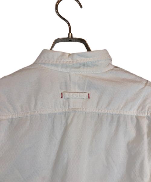 COMME des GARCONS HOMME（コムデギャルソン オム）COMME des GARCONS HOMME (コムデギャルソン オム) 綿ブロード長袖シャツ ホワイト サイズ:Sの古着・服飾アイテム