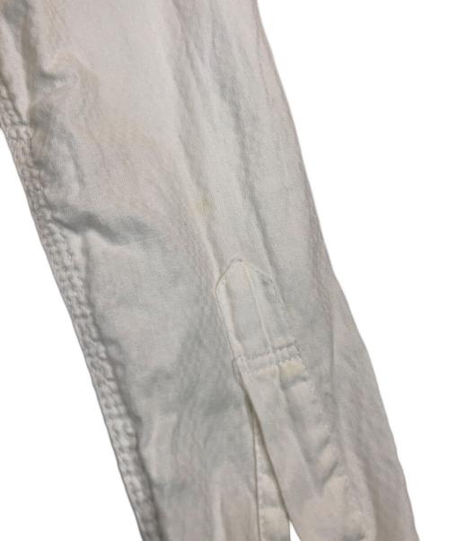 COMME des GARCONS HOMME（コムデギャルソン オム）COMME des GARCONS HOMME (コムデギャルソン オム) 綿ブロード長袖シャツ ホワイト サイズ:Sの古着・服飾アイテム