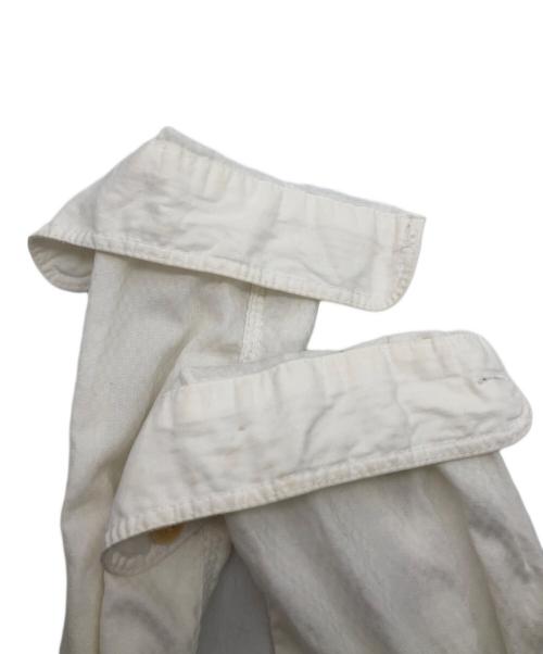 COMME des GARCONS HOMME（コムデギャルソン オム）COMME des GARCONS HOMME (コムデギャルソン オム) 綿ブロード長袖シャツ ホワイト サイズ:Sの古着・服飾アイテム