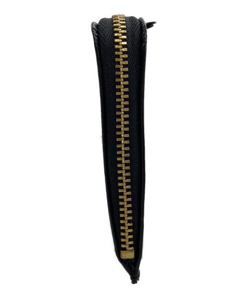 COMME des GARCONS（コムデギャルソン）COMME des GARCONS (コムデギャルソン) POLKA DOTS EMBOSSED WALLET ブラックの古着・服飾アイテム