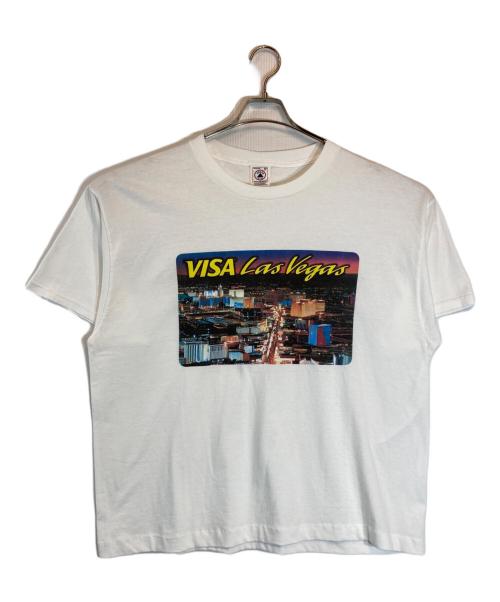 DELTA（デルタ）DELTA (デルタ) プリントカットソー ホワイト サイズ:XLの古着・服飾アイテム