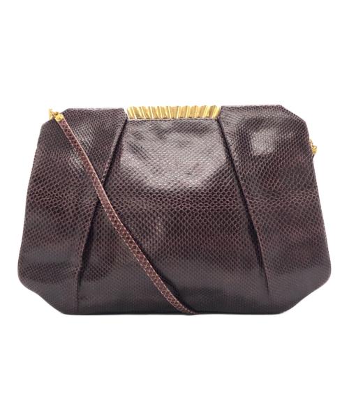 JUDITH LEIBER（ジュディス・ライバー）JUDITH LEIBER (ジュディス・ライバー) ショルダーバッグ ブラウンの古着・服飾アイテム