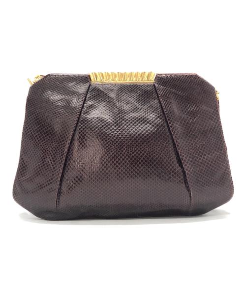 JUDITH LEIBER（ジュディス・ライバー）JUDITH LEIBER (ジュディス・ライバー) ショルダーバッグ ブラウンの古着・服飾アイテム