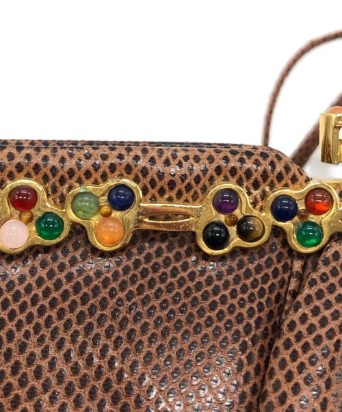 JUDITH LEIBER（ジュディス・ライバー）JUDITH LEIBER (ジュディス・ライバー) ショルダーバッグ ブラウンの古着・服飾アイテム