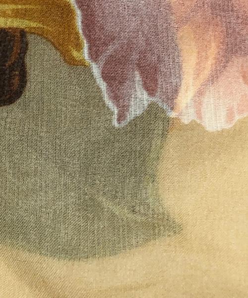 CHANEL（シャネル）CHANEL (シャネル) 大判シルクスカーフ ブラウン サイズ:下記参照の古着・服飾アイテム