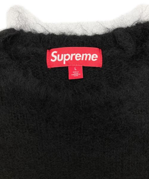 SUPREME（シュプリーム）Supreme (シュプリーム) MOHAIR SWEATER ブラック サイズ:Lの古着・服飾アイテム