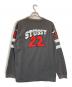 stussy (ステューシー) バックプリントカットソー グレー サイズ:L：7000円