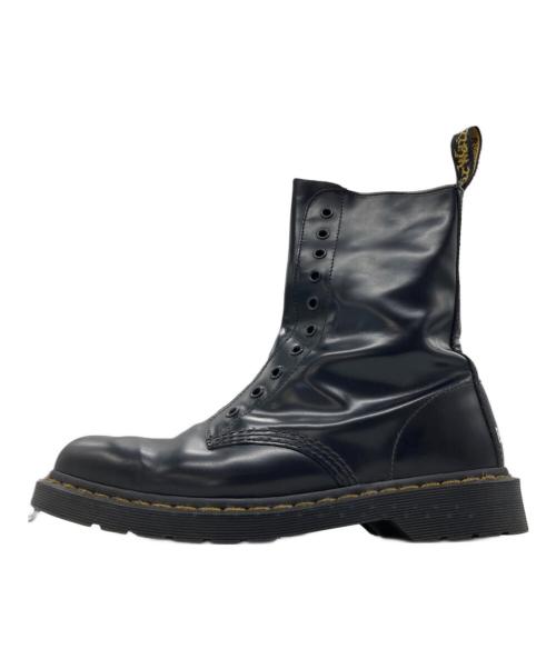 Dr.Martens（ドクターマーチン）Dr.Martens (ドクターマーチン) vetement (ヴェットモン) 10ホールブーツ ブラック サイズ:UK 9 1/2の古着・服飾アイテム