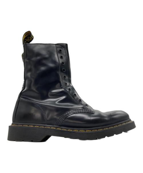 Dr.Martens（ドクターマーチン）Dr.Martens (ドクターマーチン) vetement (ヴェットモン) 10ホールブーツ ブラック サイズ:UK 9 1/2の古着・服飾アイテム