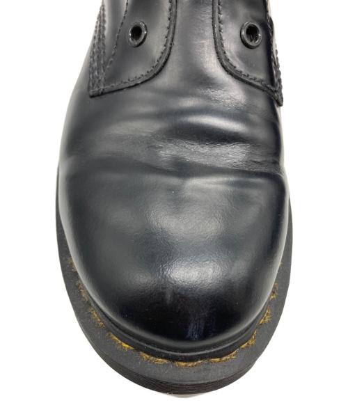 Dr.Martens（ドクターマーチン）Dr.Martens (ドクターマーチン) vetement (ヴェットモン) 10ホールブーツ ブラック サイズ:UK 9 1/2の古着・服飾アイテム