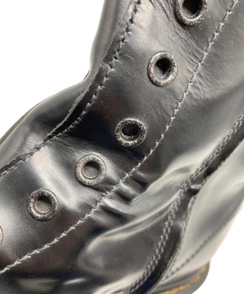 Dr.Martens（ドクターマーチン）Dr.Martens (ドクターマーチン) vetement (ヴェットモン) 10ホールブーツ ブラック サイズ:UK 9 1/2の古着・服飾アイテム