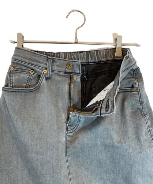 GOOD GRIEF!（グッドグリーフ）GOOD GRIEF! (グッドグリーフ) ロングカットオフデニムスカート ブラック サイズ:Sの古着・服飾アイテム