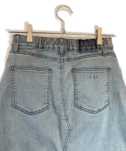 GOOD GRIEF!（グッドグリーフ）GOOD GRIEF! (グッドグリーフ) ロングカットオフデニムスカート ブラック サイズ:Sの古着・服飾アイテム