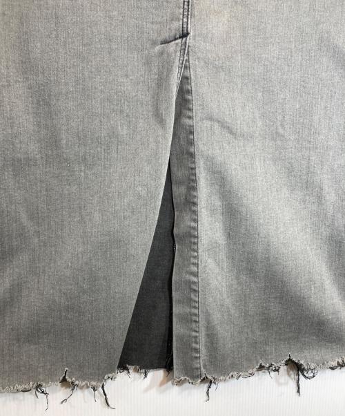 GOOD GRIEF!（グッドグリーフ）GOOD GRIEF! (グッドグリーフ) ロングカットオフデニムスカート ブラック サイズ:Sの古着・服飾アイテム