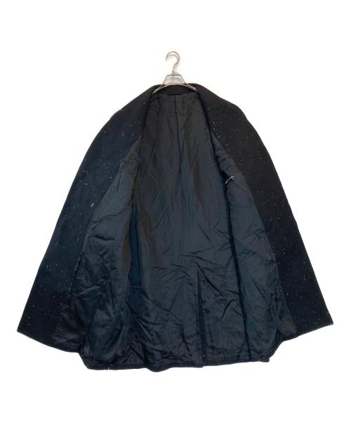 LAD MUSICIAN（ラッドミュージシャン）LAD MUSICIAN (ラッドミュージシャン) COLLARLESS BIG CHESTER COAT ブラック サイズ:44の古着・服飾アイテム