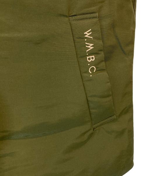 WHITE MOUNTAINEERING（ホワイトマウンテ二アニング）WHITE MOUNTAINEERING (ホワイトマウンテ二アニング) TAION (タイオン) REVERSIBLE DOWN VEST オリーブ サイズ:Mの古着・服飾アイテム