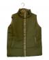 WHITE MOUNTAINEERING（ホワイトマウンテ二アニング）の古着「REVERSIBLE DOWN VEST」｜オリーブ