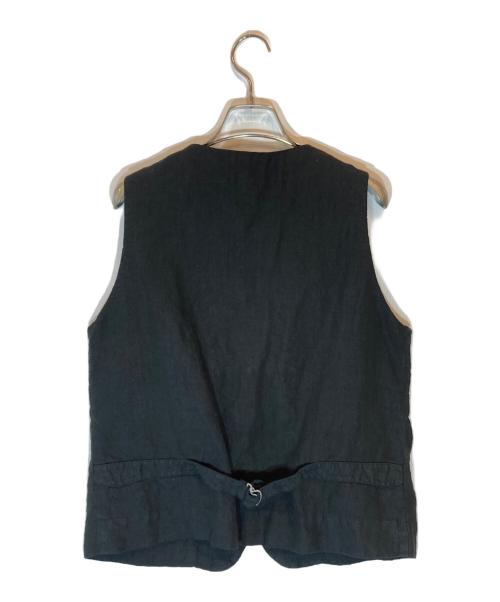 nest Robe（ネストローブ）nest Robe (ネストローブ) ブラックリネンクルーネックベスト ブラック サイズ:SIZE Freeの古着・服飾アイテム