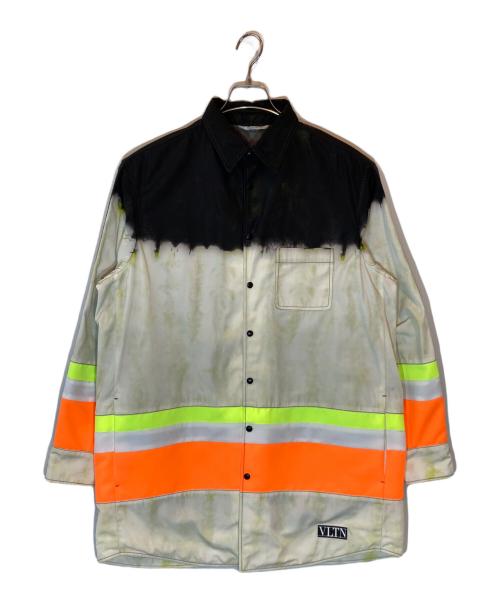 VALENTINO（ヴァレンティノ）VALENTINO (ヴァレンティノ) ナイロンジャケット ブラック サイズ:SIZE 46の古着・服飾アイテム