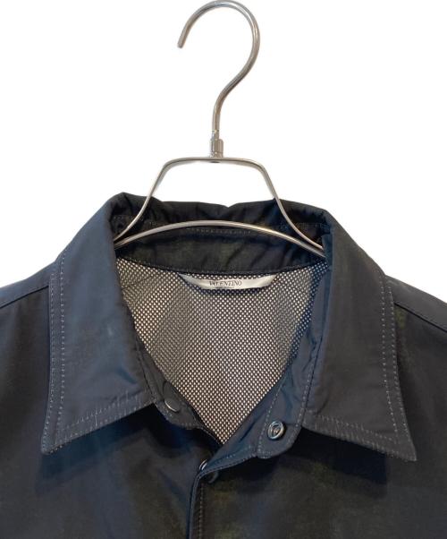 VALENTINO（ヴァレンティノ）VALENTINO (ヴァレンティノ) ナイロンジャケット ブラック サイズ:SIZE 46の古着・服飾アイテム
