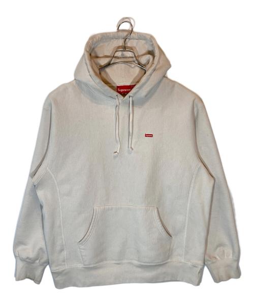 SUPREME（シュプリーム）SUPREME (シュプリーム) Small Box Hooded Sweatshirt アイボリー サイズ:SIZE Lの古着・服飾アイテム